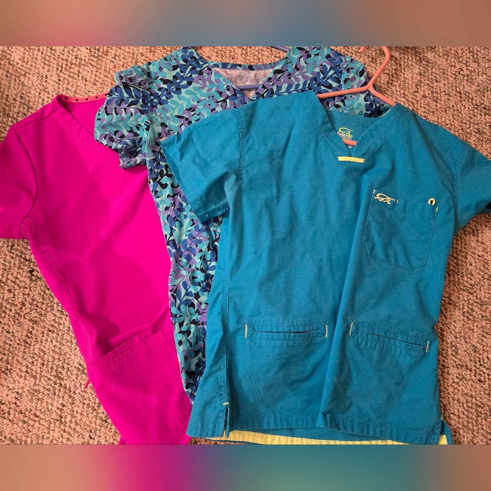 Scrub tops